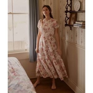 Christy Dawn The Robin Dress in Victorian Bloom Sz XS/S